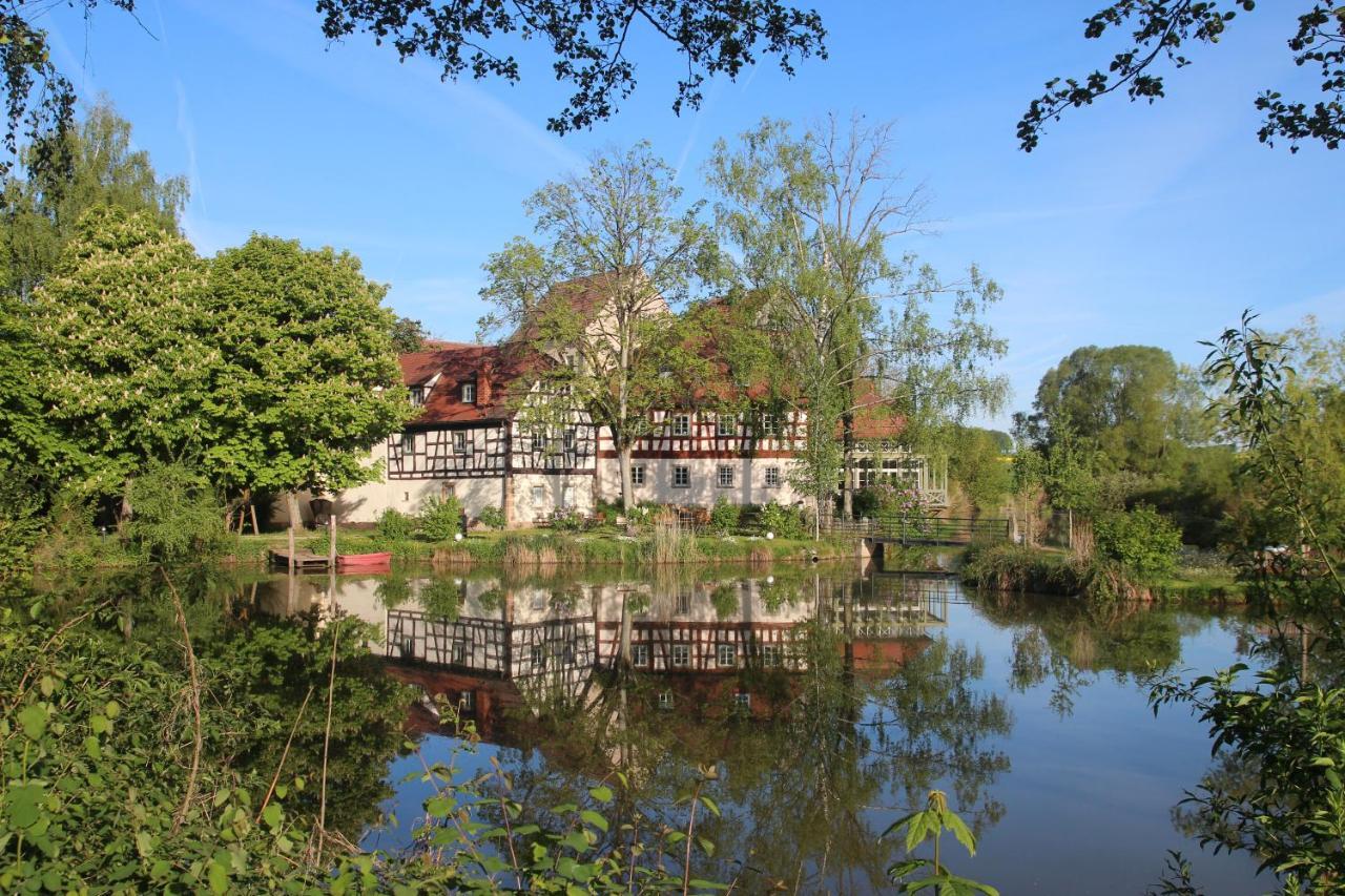 Gutshof Andres Hotell Kirchlauter Exteriör bild