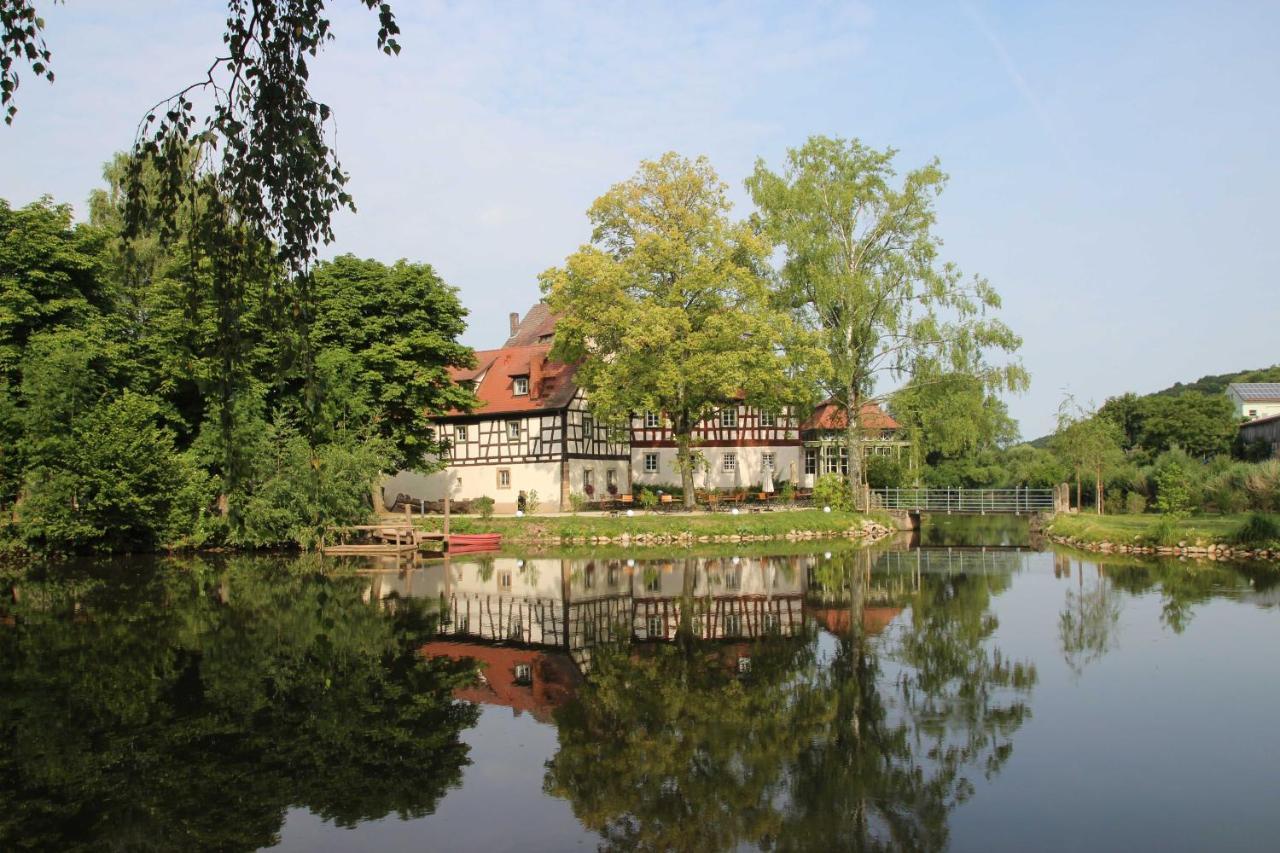 Gutshof Andres Hotell Kirchlauter Exteriör bild