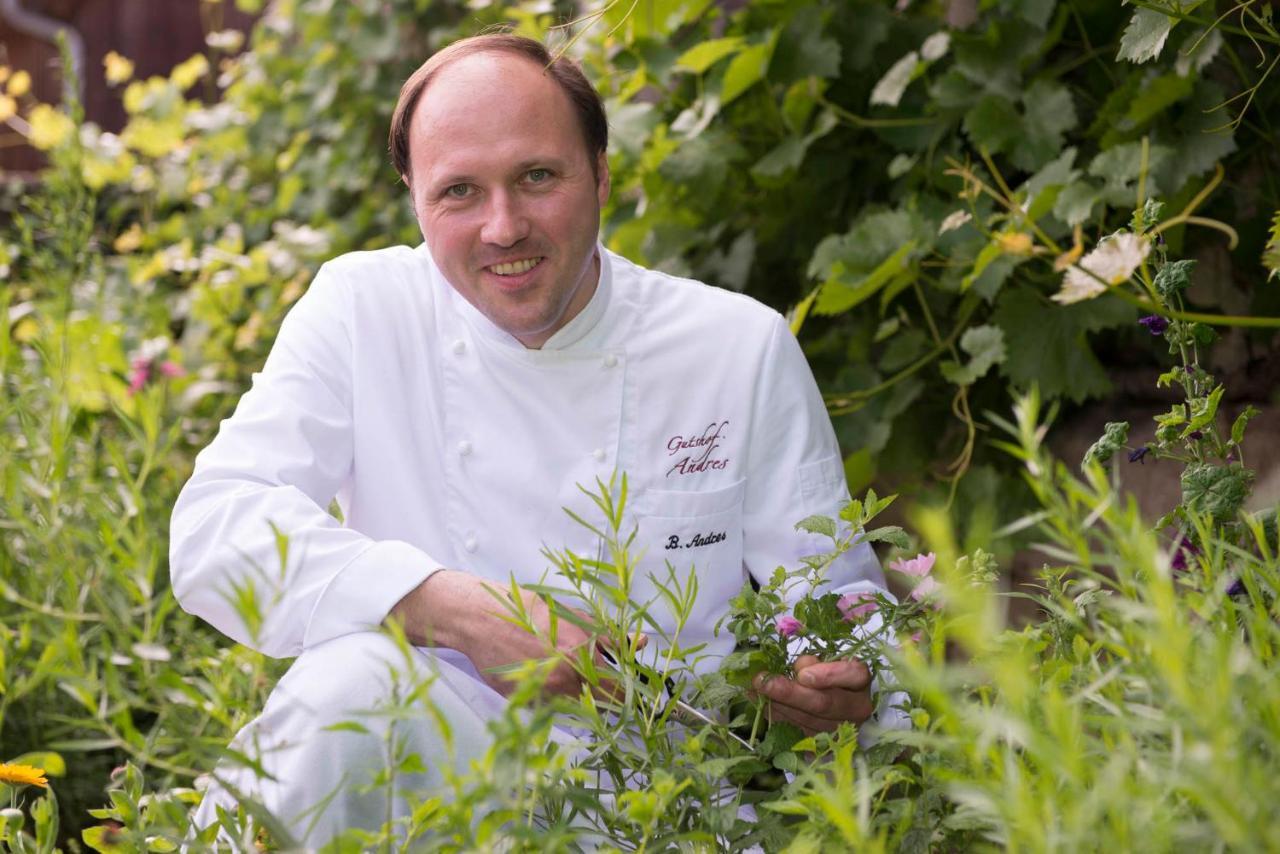 Gutshof Andres Hotell Kirchlauter Exteriör bild