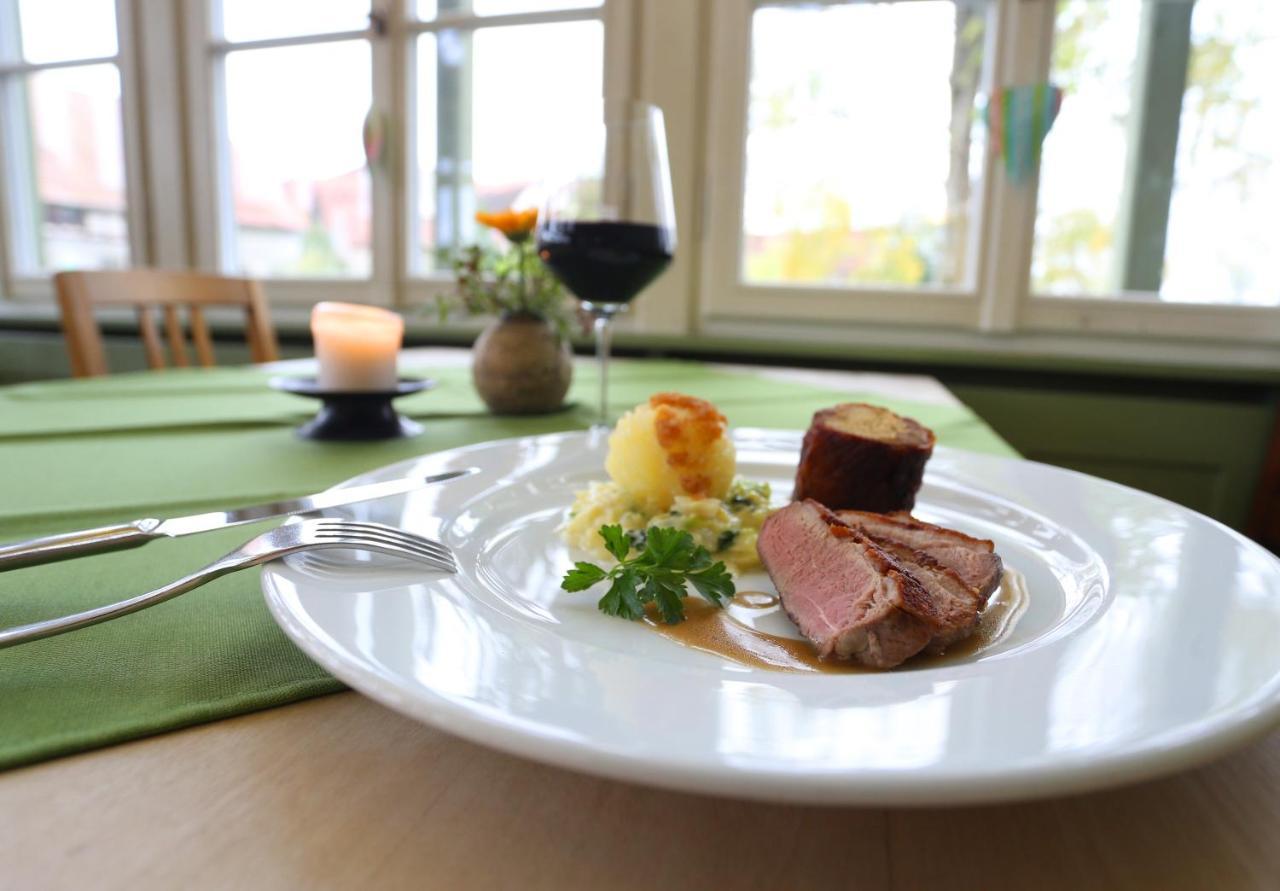 Gutshof Andres Hotell Kirchlauter Exteriör bild