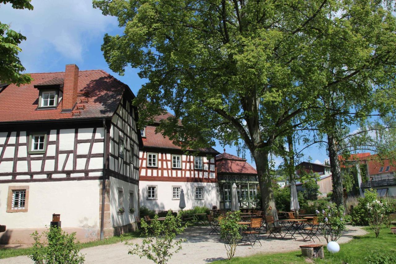 Gutshof Andres Hotell Kirchlauter Exteriör bild