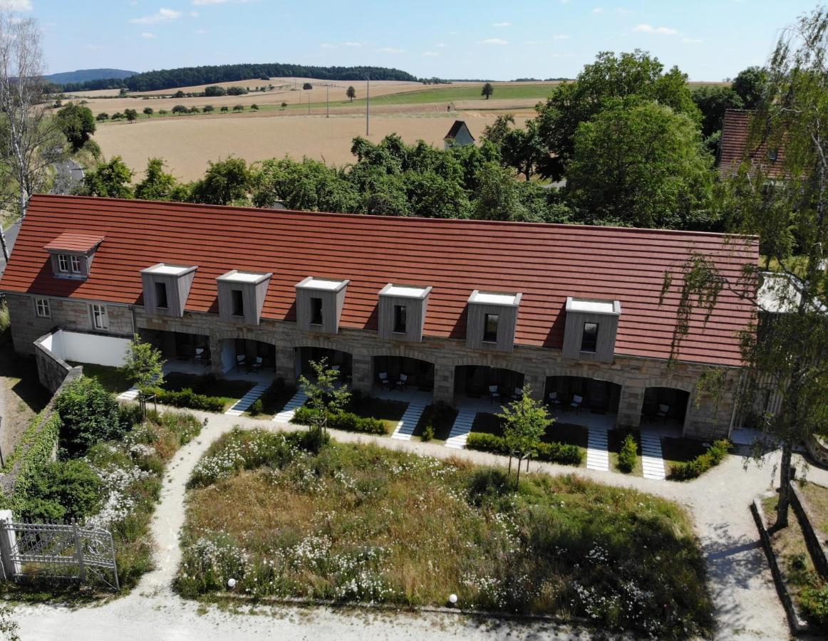 Gutshof Andres Hotell Kirchlauter Exteriör bild