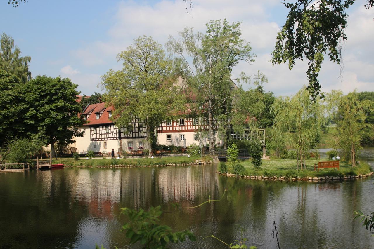 Gutshof Andres Hotell Kirchlauter Exteriör bild